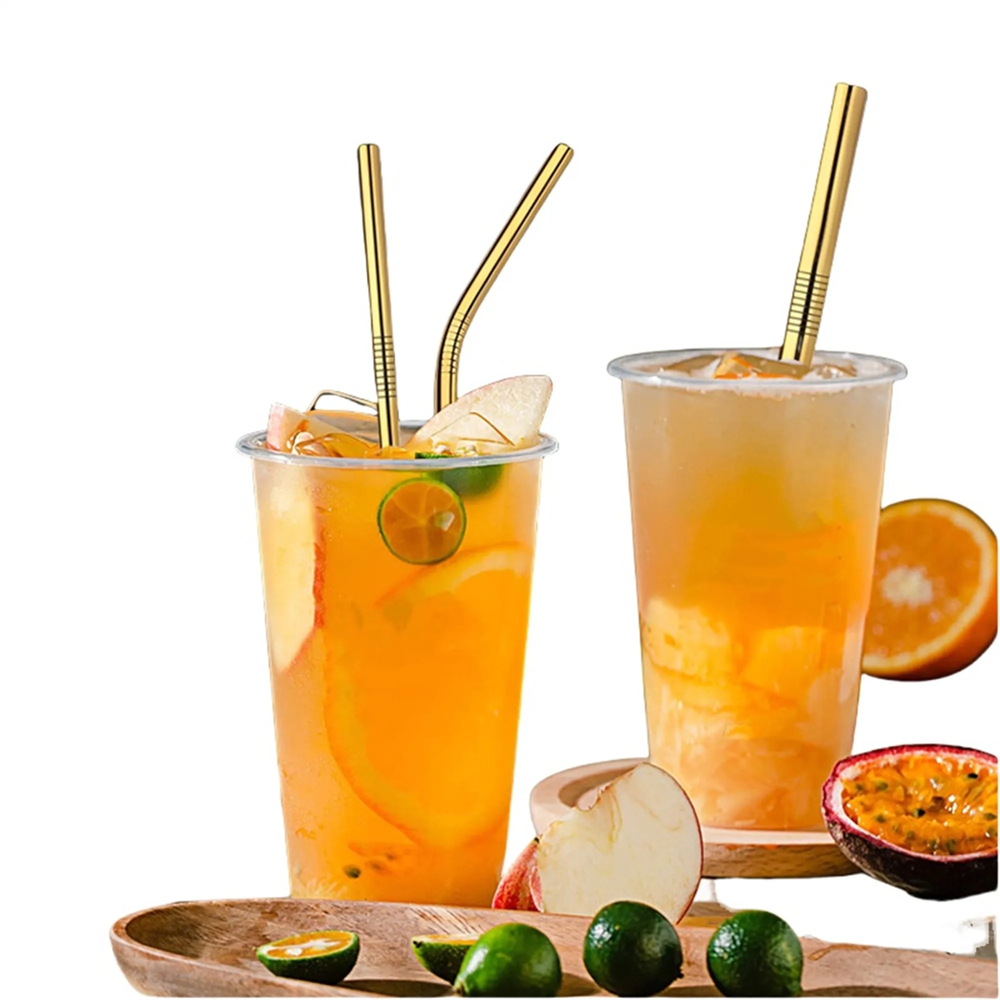 3 In 1 Reusable Stainless Steel Straw Set 18