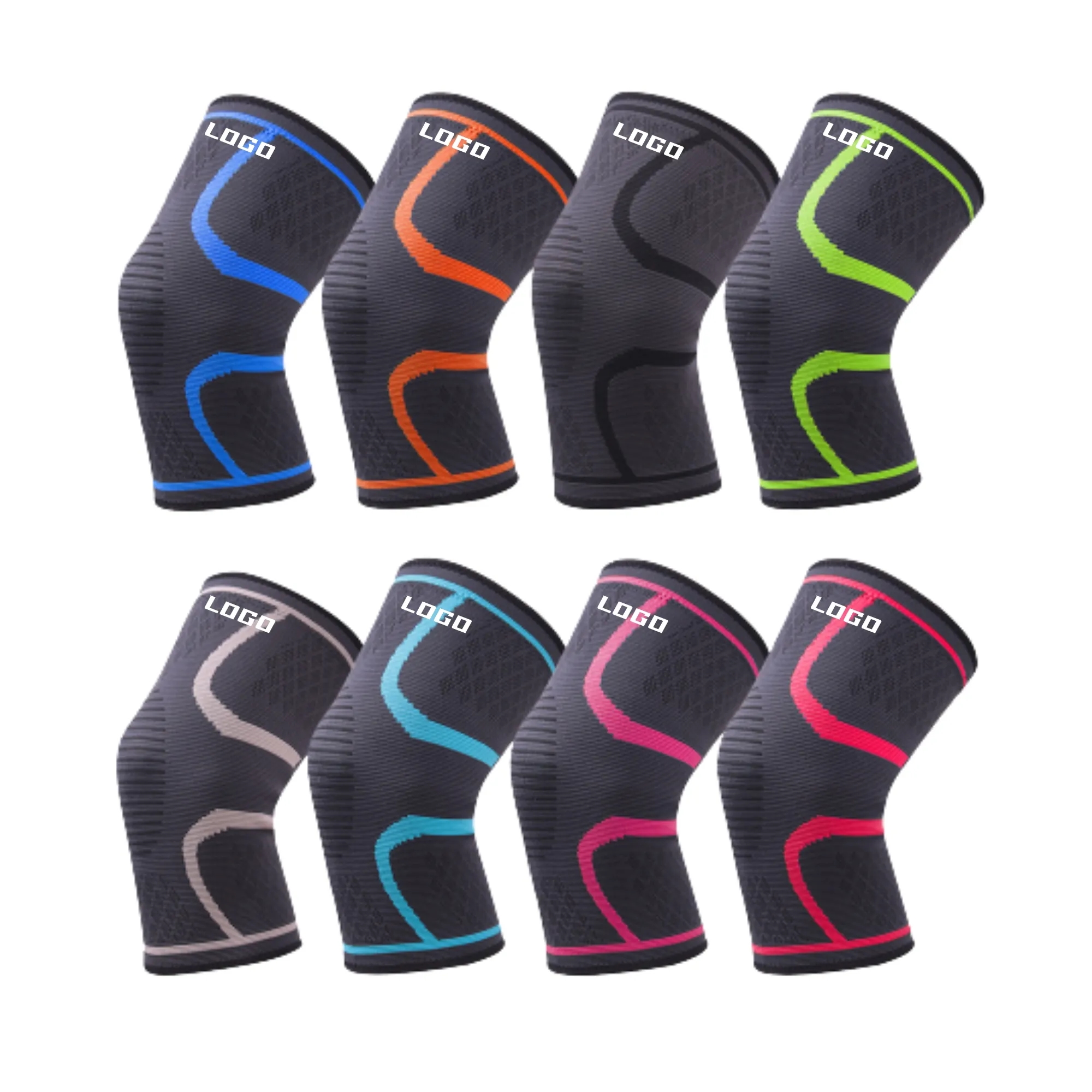 Nylon Sports Knee Pads Non-Slip Protective 2