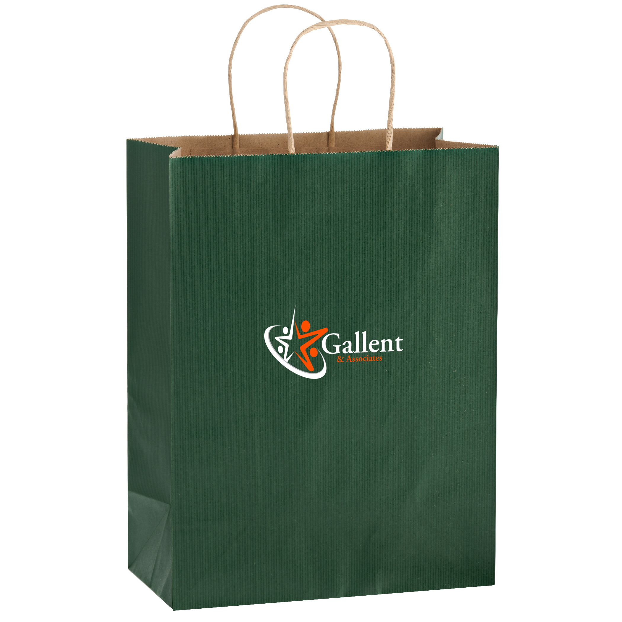 Matte Color Paper Shopper with Twisted Paper Handles 3