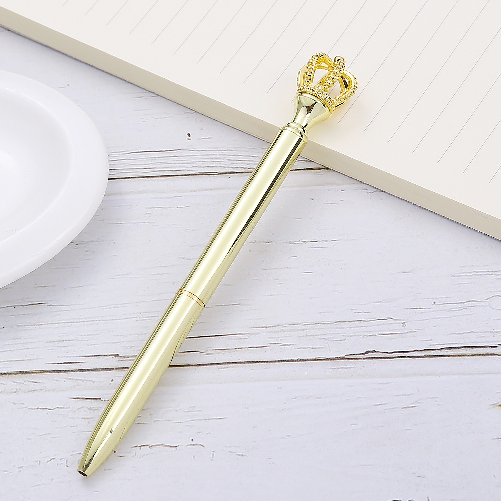 Metal Ballpoint Pen with Crown 2