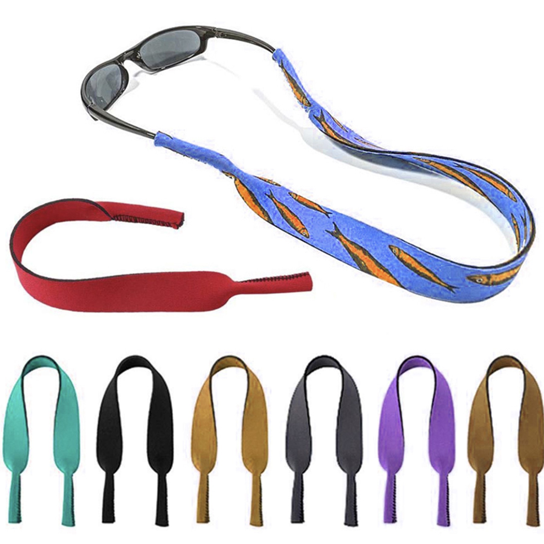 Eyeglass/Sunglass Straps Neoprene