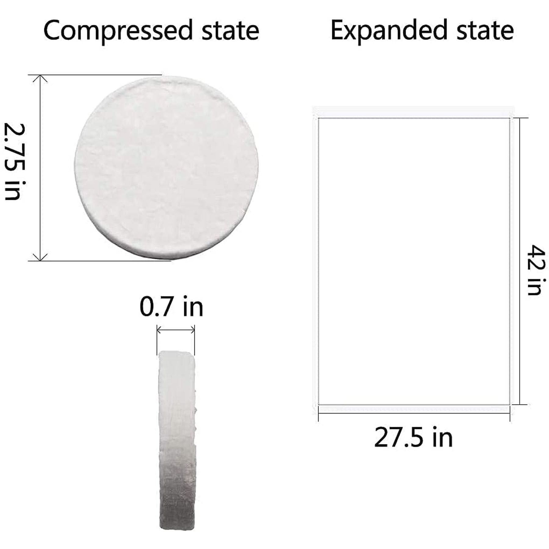 Disposable Bath Towels Large Compressed Towel 2