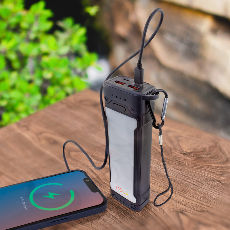 20,000 mAh Power Bank with Flash Light