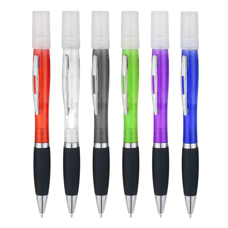 2 in 1 Plastic Spray Ballpoint Pen 9