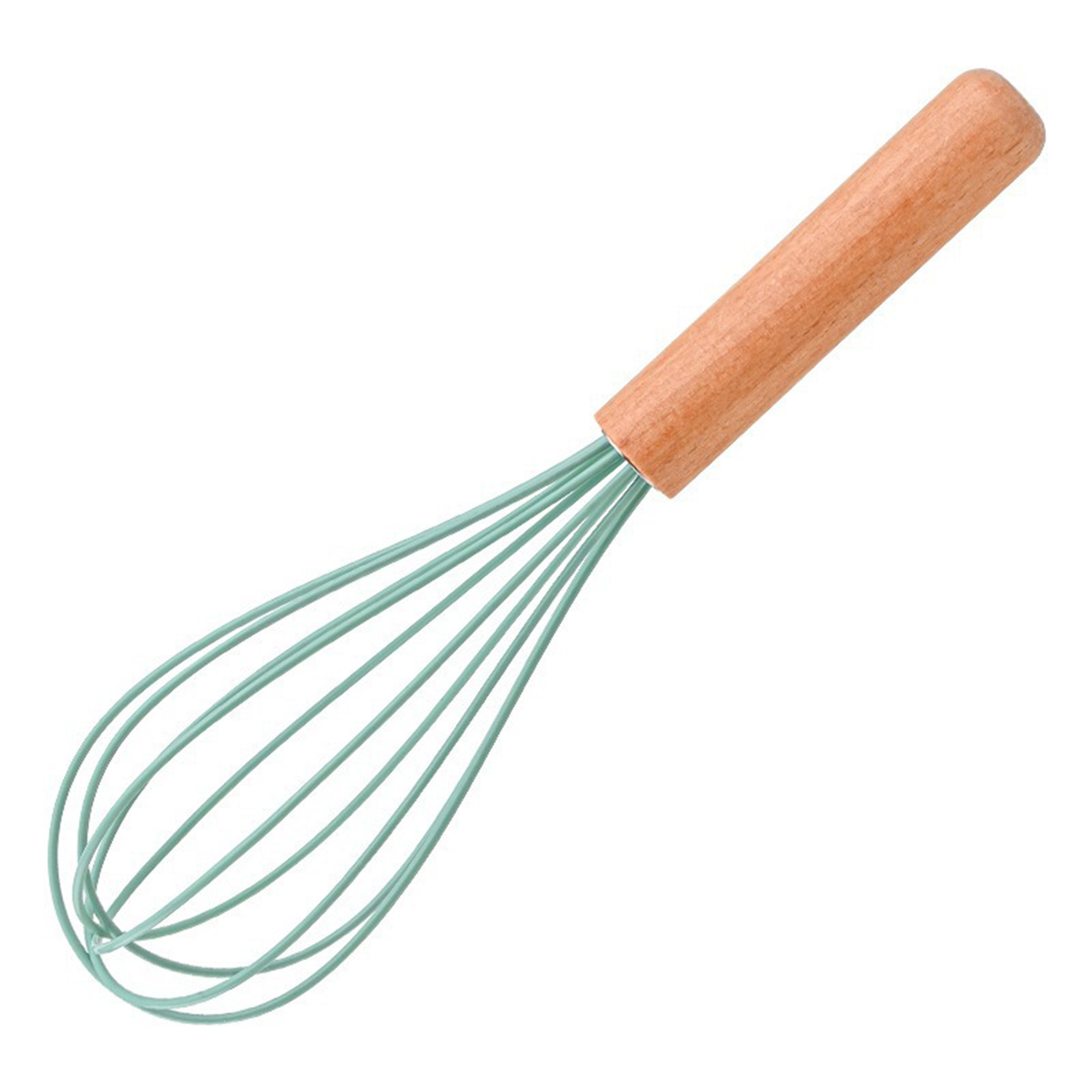 Silicone Whisk with Wooden Handle 10