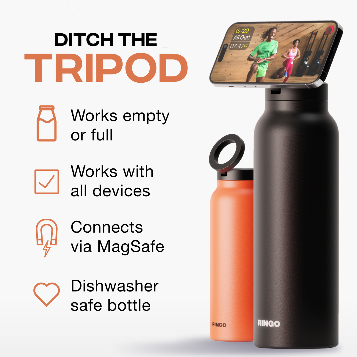 Ringo 32oz Magnetic Water Bottle 5