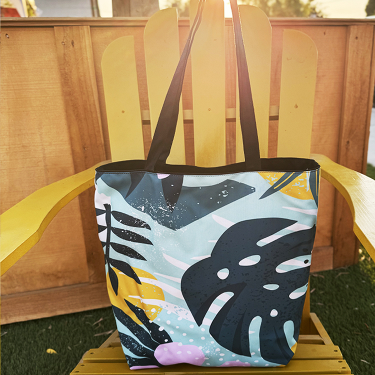 Reversible Colored Cotton Tote 39