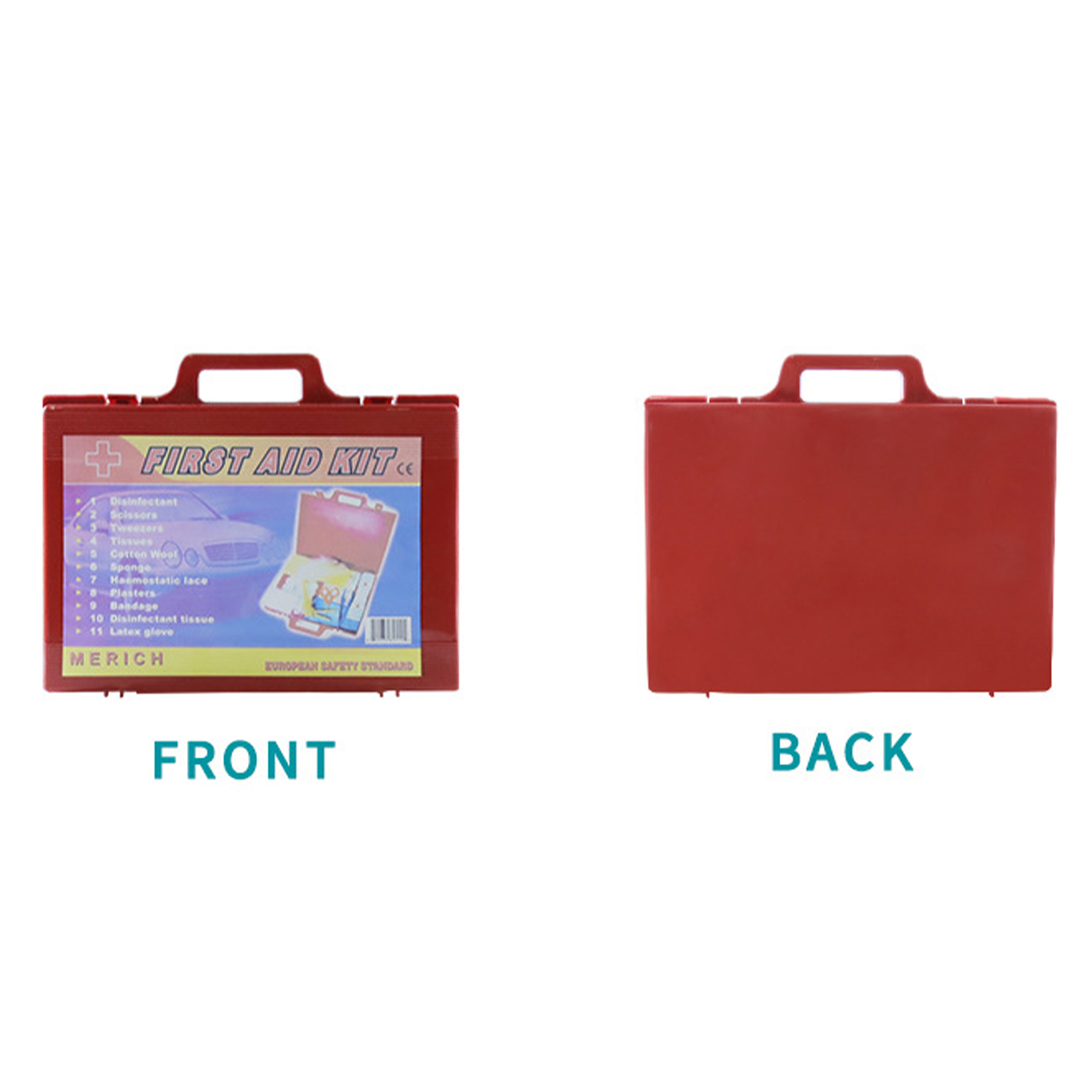Portable Emergency First Aid Kit 2