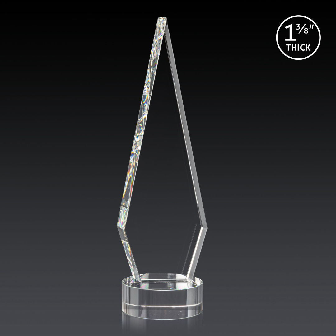 Springfield 3D Award on Stanrich Base - Clear 10