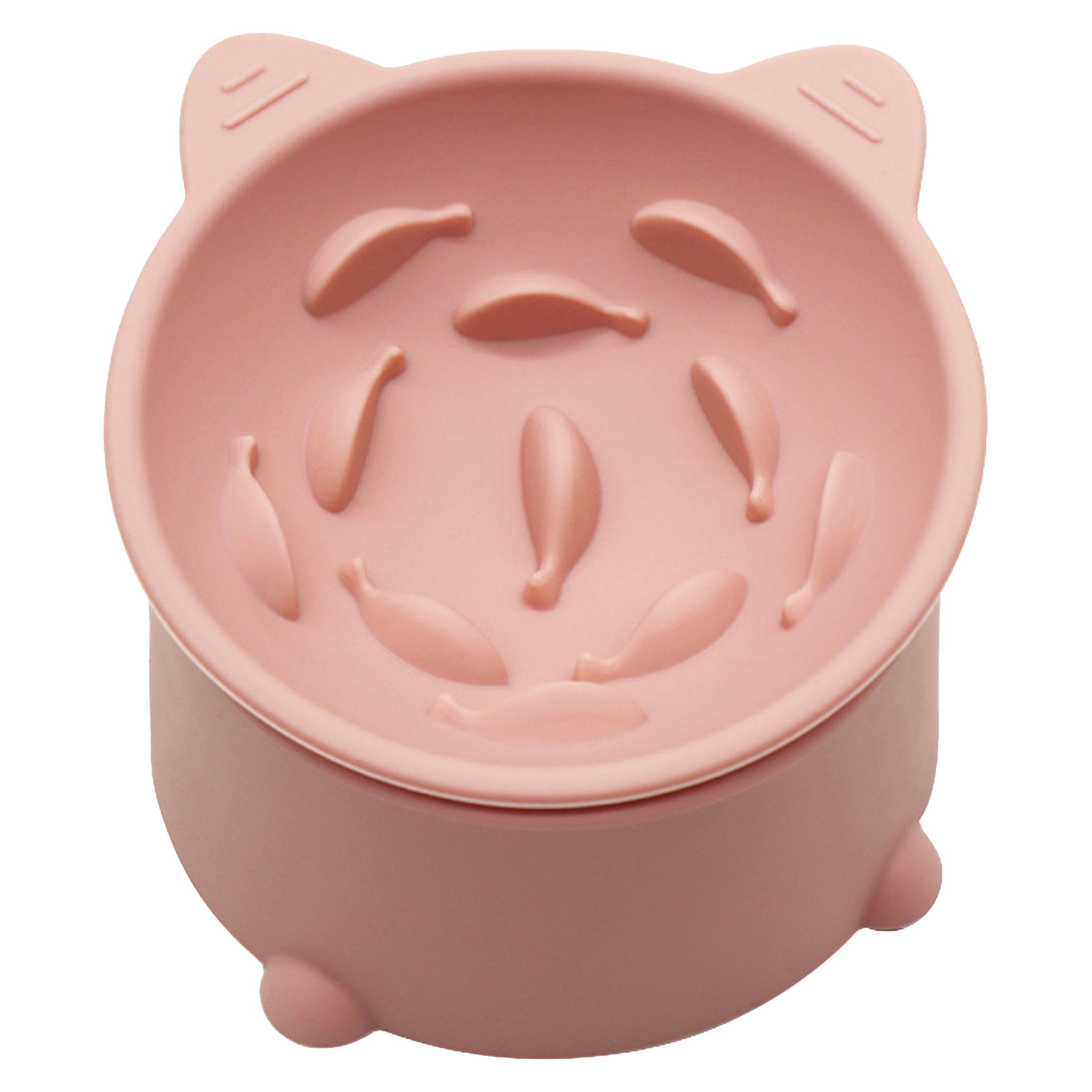 Silicone Adjustable Neck Protection Slow Eating Bowl 2