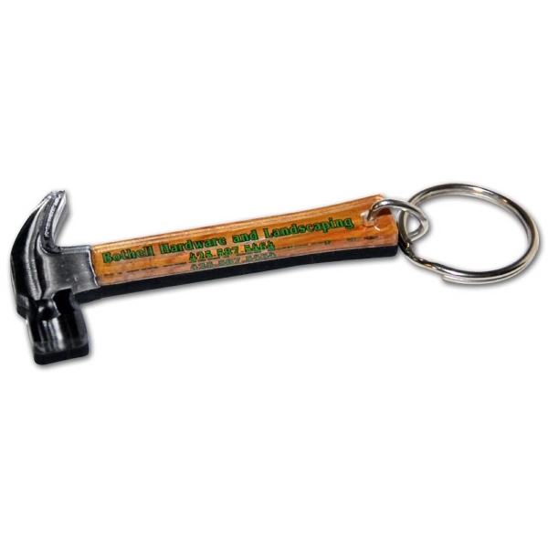 Hammer Shaped Keychain