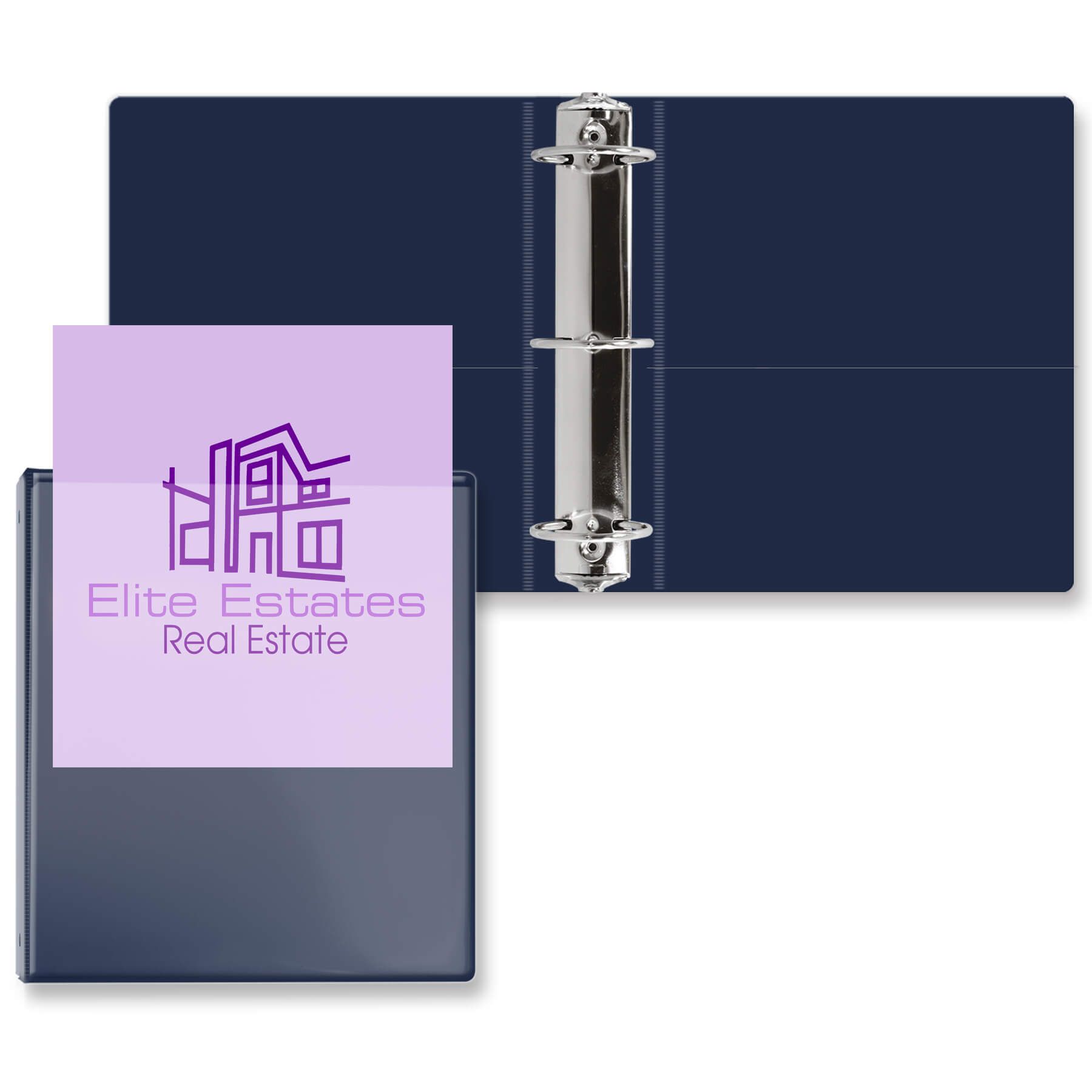 2 1/2" Overlay Round Ring Binder 20