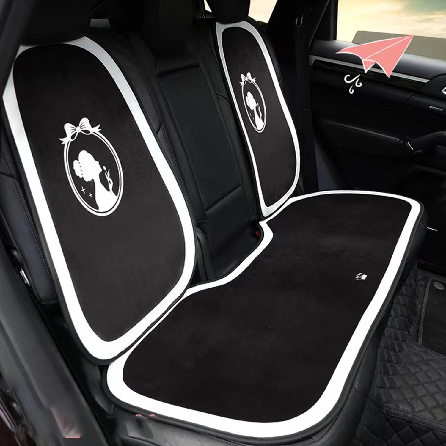 Winter Plush Warm Car Seat Cushion 3