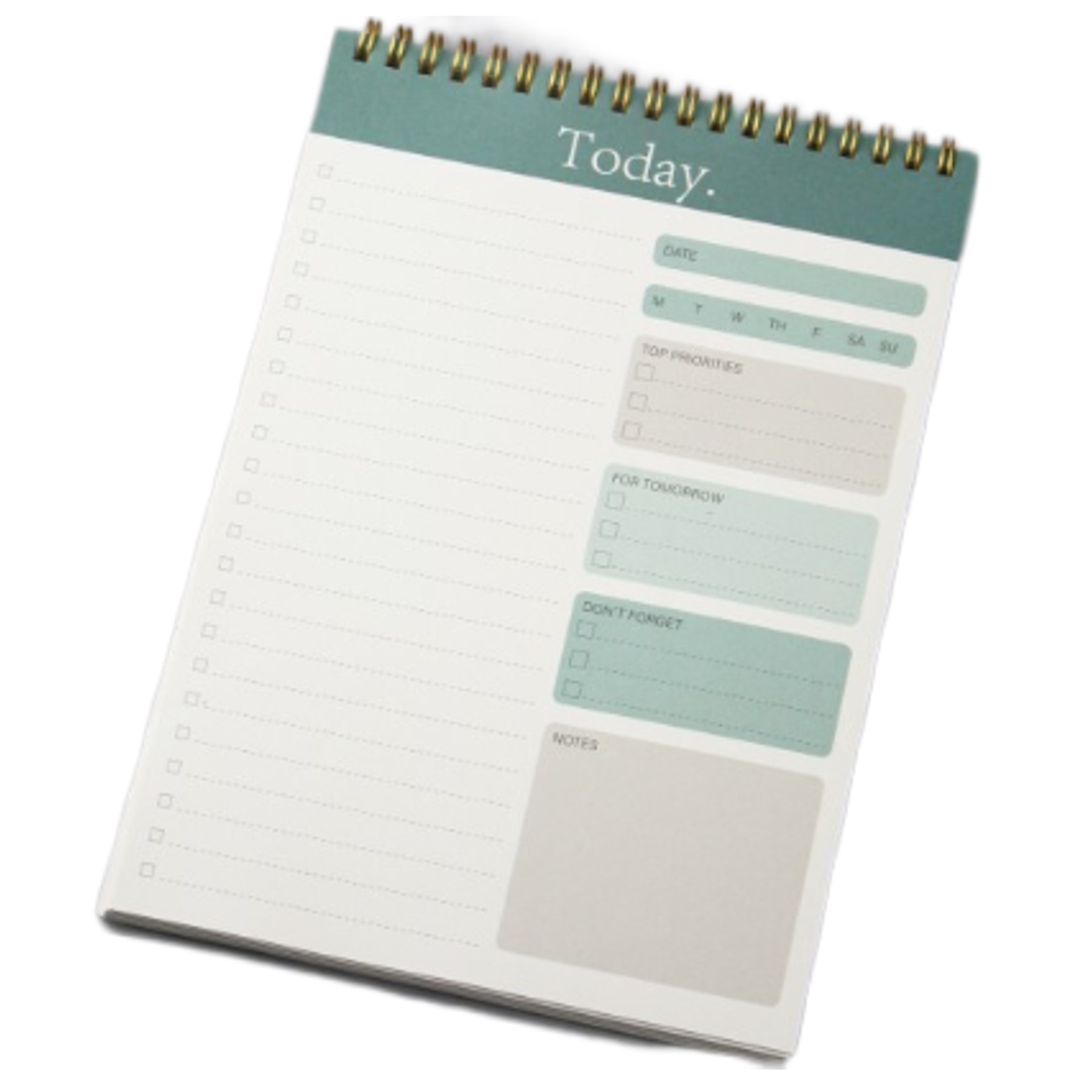 Spiral Daily Planner Notepad (direct import) 3
