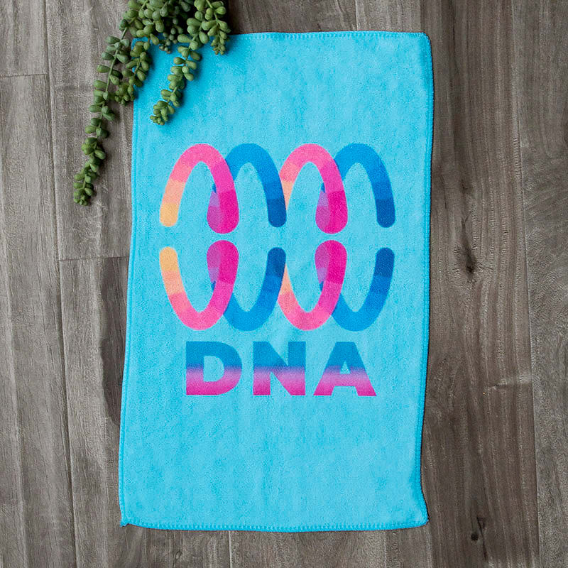 Custom Full Color Microfiber Rally Towel - 11 X 18 Inch 12