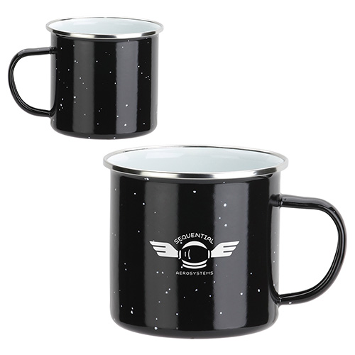 Foundry 16 oz Enamel-Lined Iron Coffee Mug 15