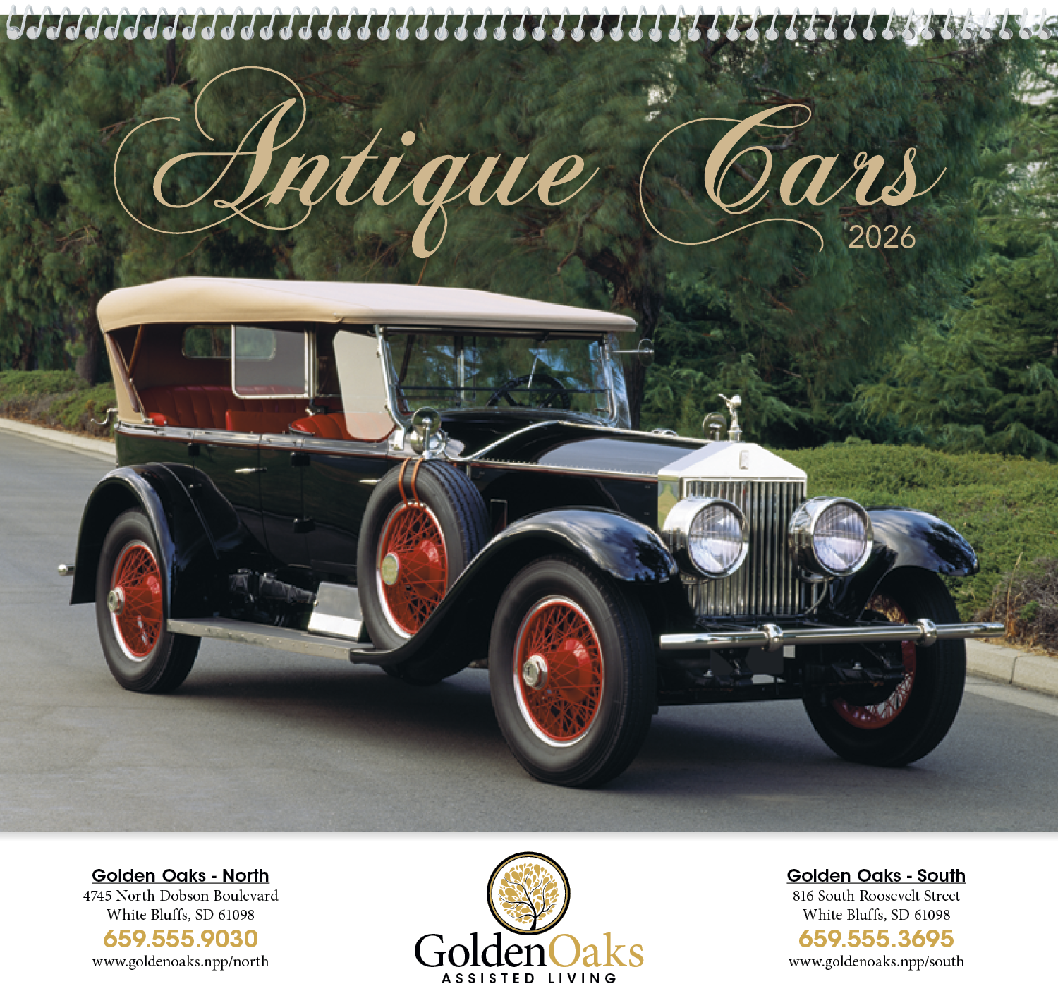 Triumph® Calendars Antique Cars Calendar 42