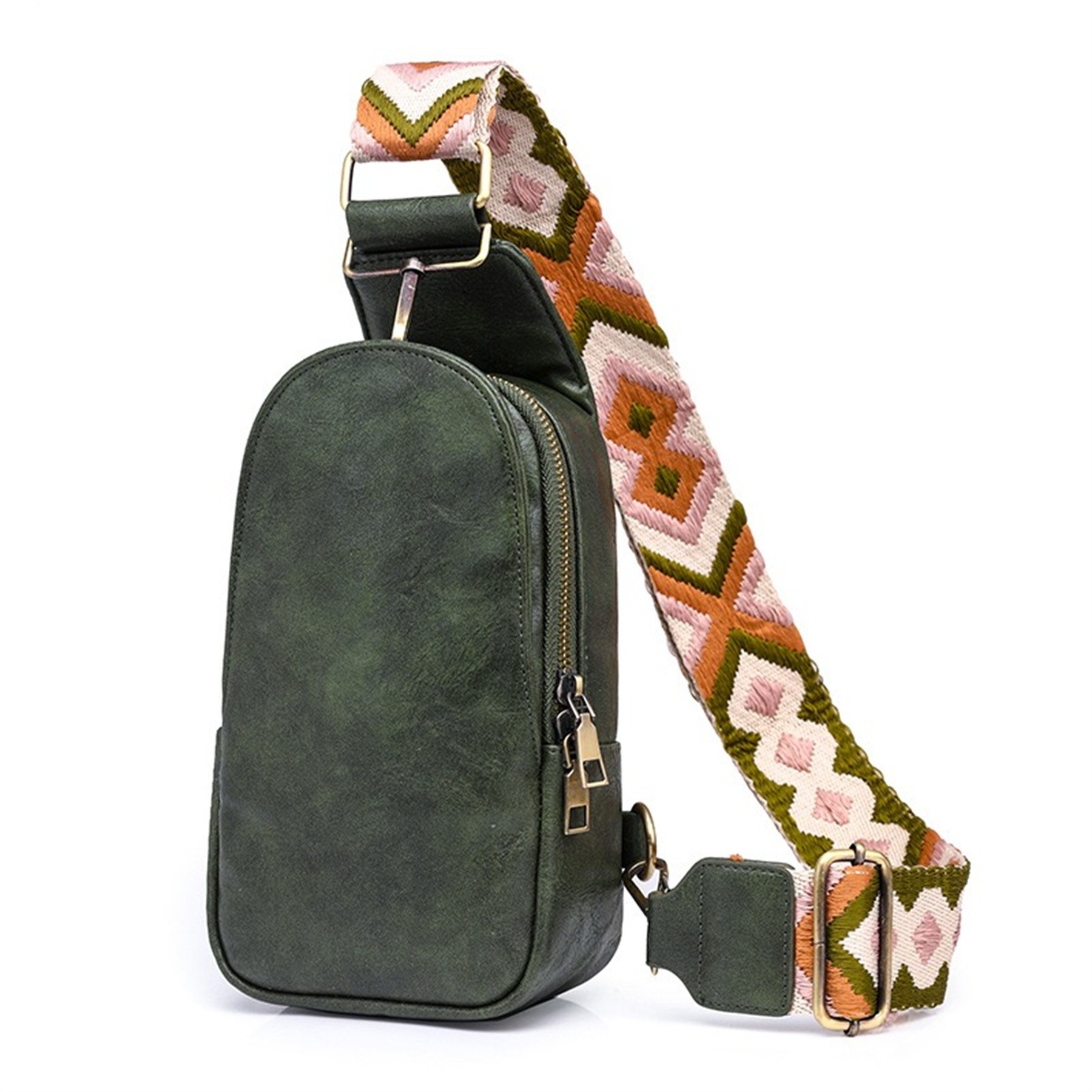 PU Leather Crossbody Sling Bag 5