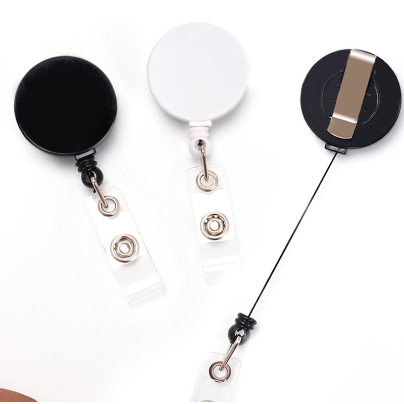 Retractable Badge Reel with Metal Clip 7
