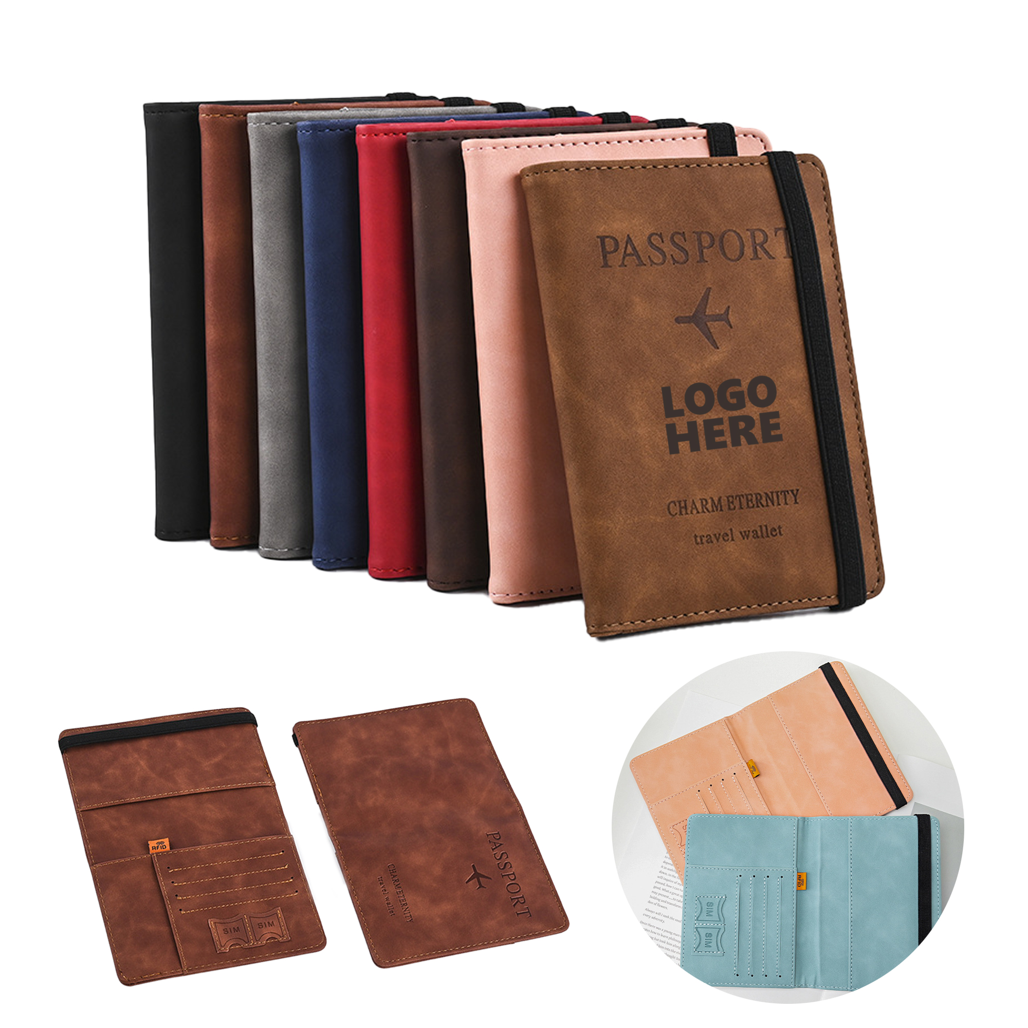 Travel Passport Holder RFID Blocking 2