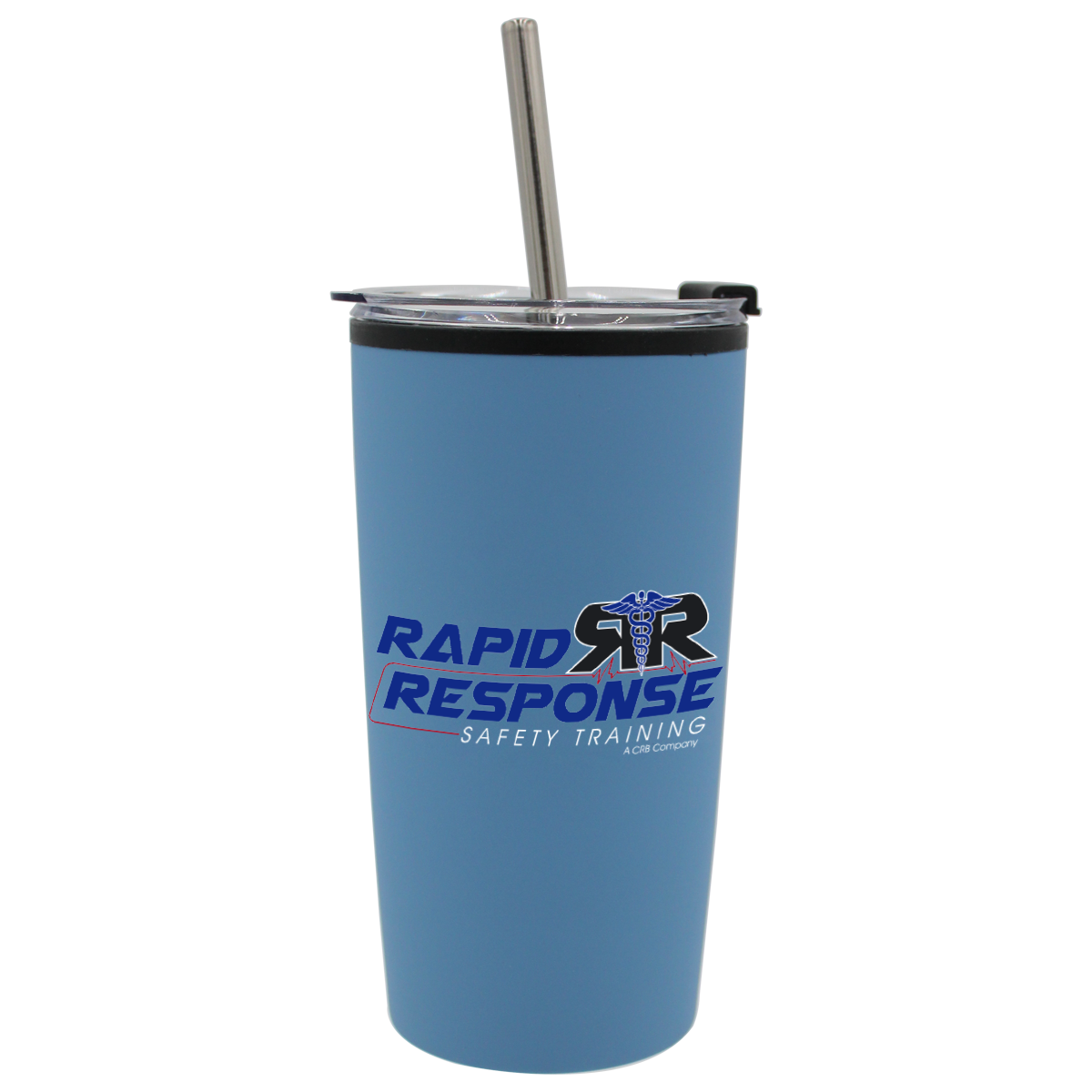 Halcyon 20 oz. Niagara Tumbler with Stainless Straw/Flip Top Lid, Full Color Digital 7