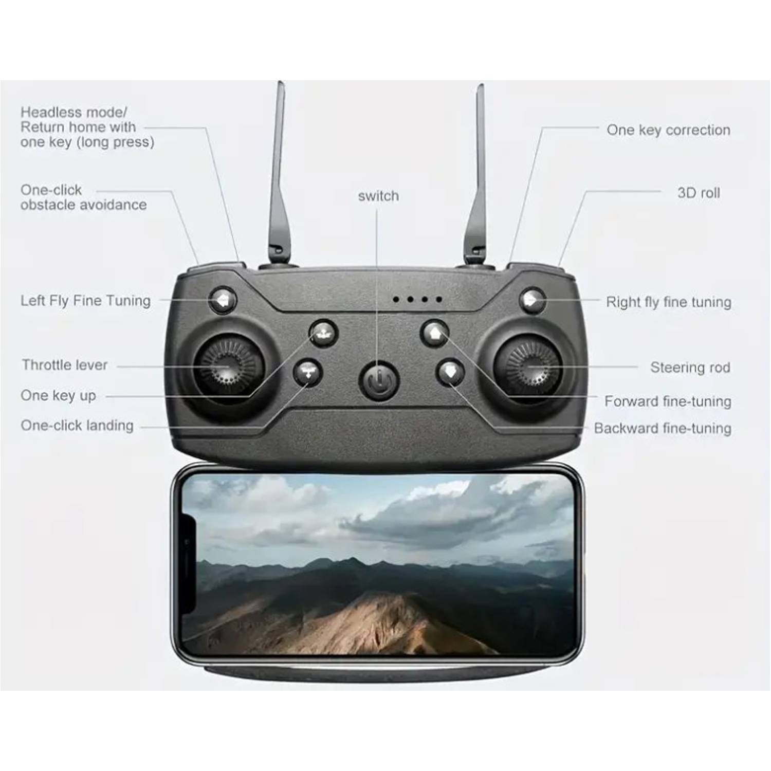 Drone W/ Dual Camera 4