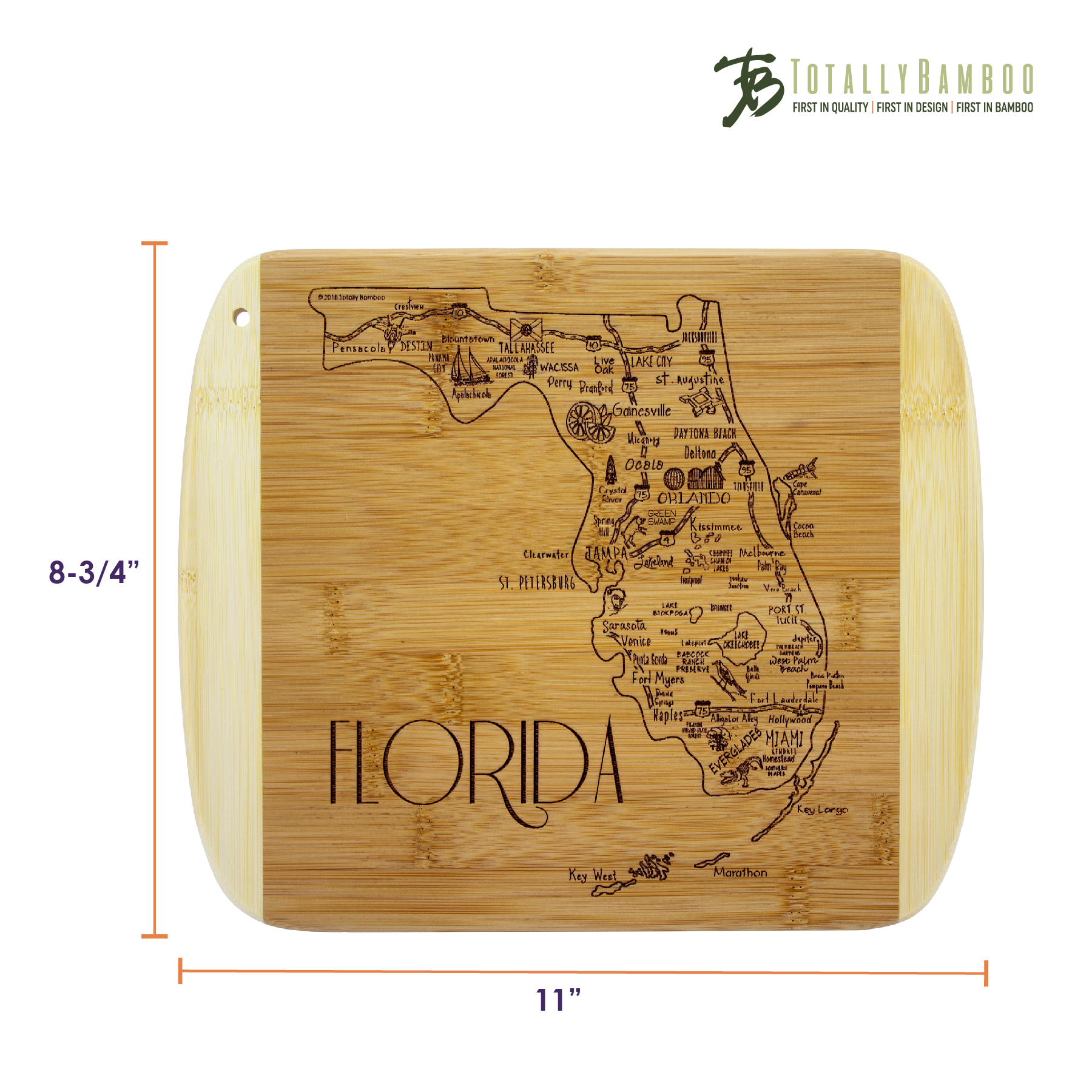 A Slice of Life Florida Serving & Cutting Board 4