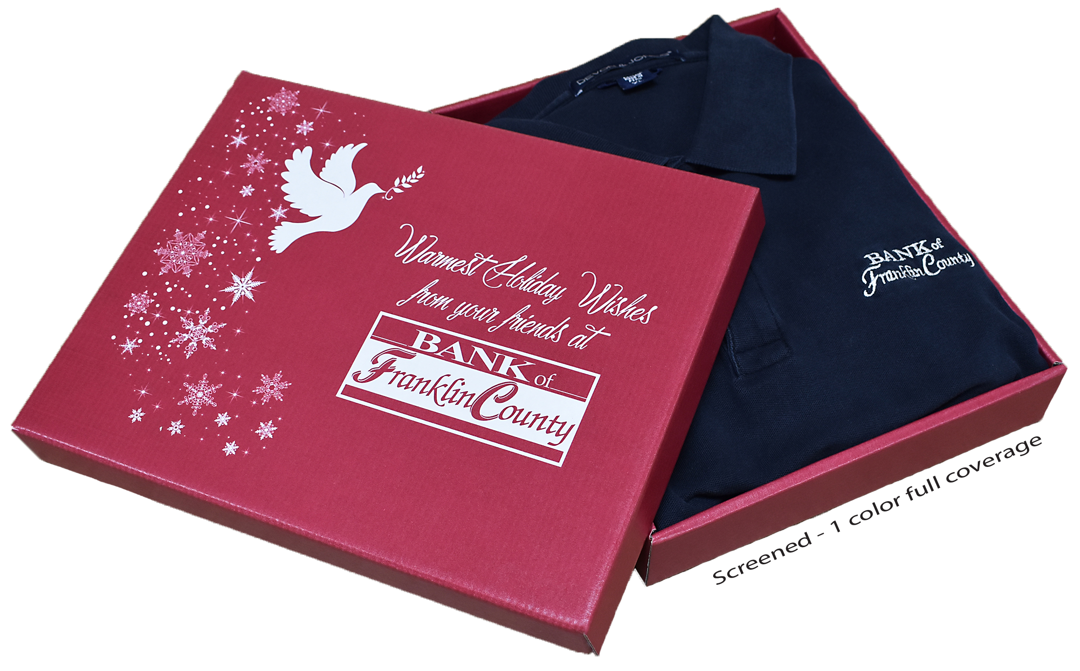 11 15/16" x 9 5/16" x 2" - E Flute Two Piece Box