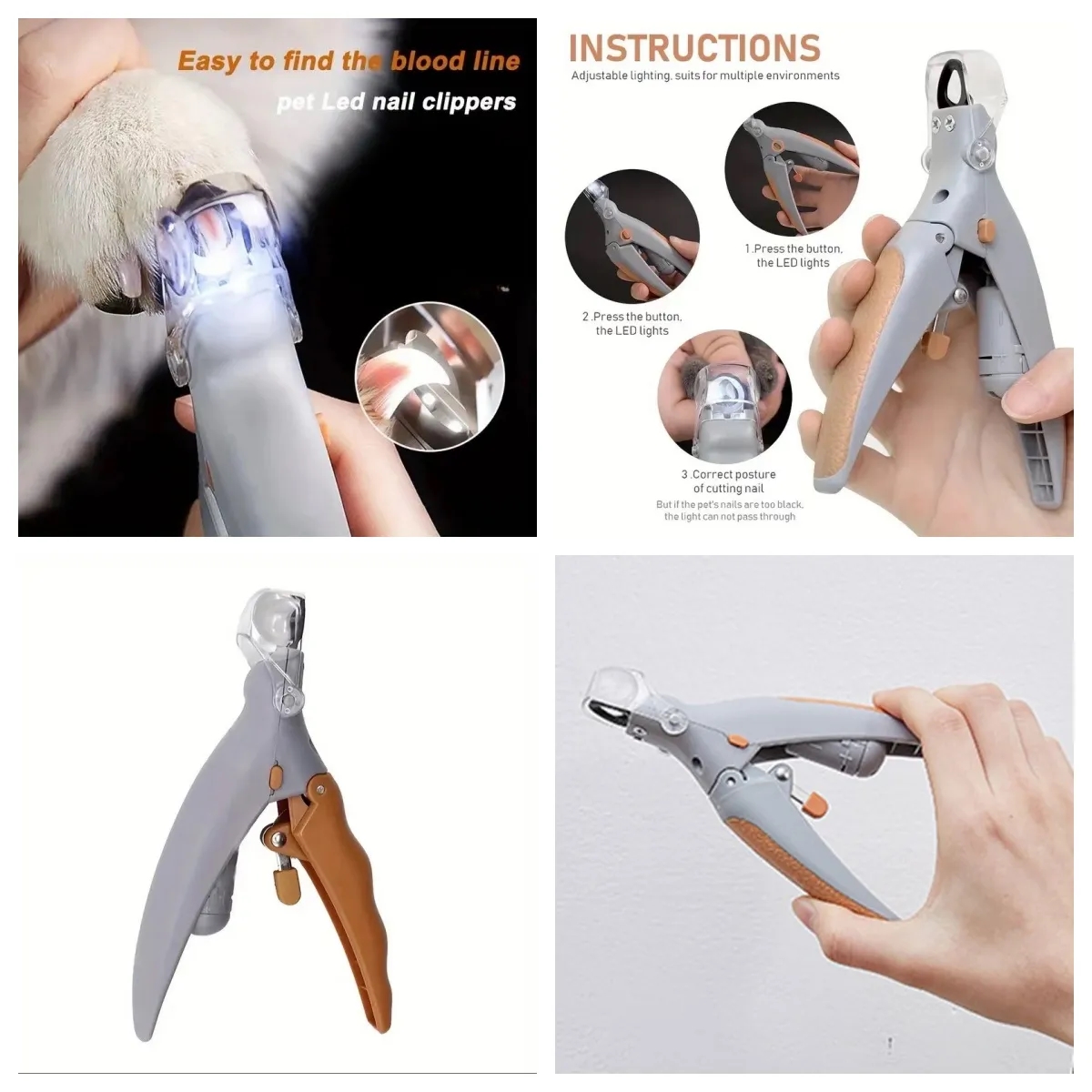 Illuminated Pet Nail Clipper 3