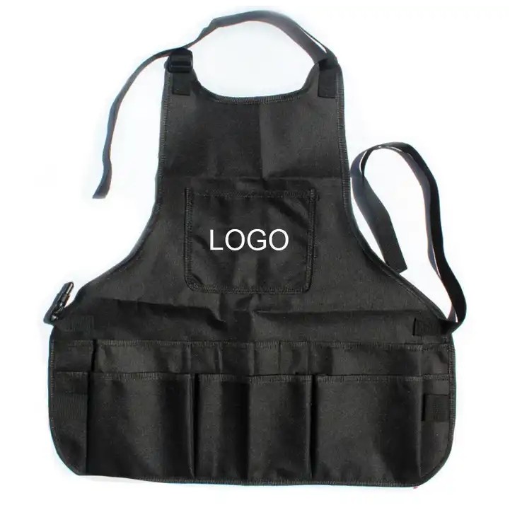 600 Denier Poly Waterproof Garden Apron with Pockets 2