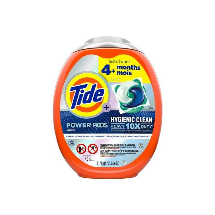 Tide Hygienic Clean Heavy Duty Pods - 4 Pack Original 1