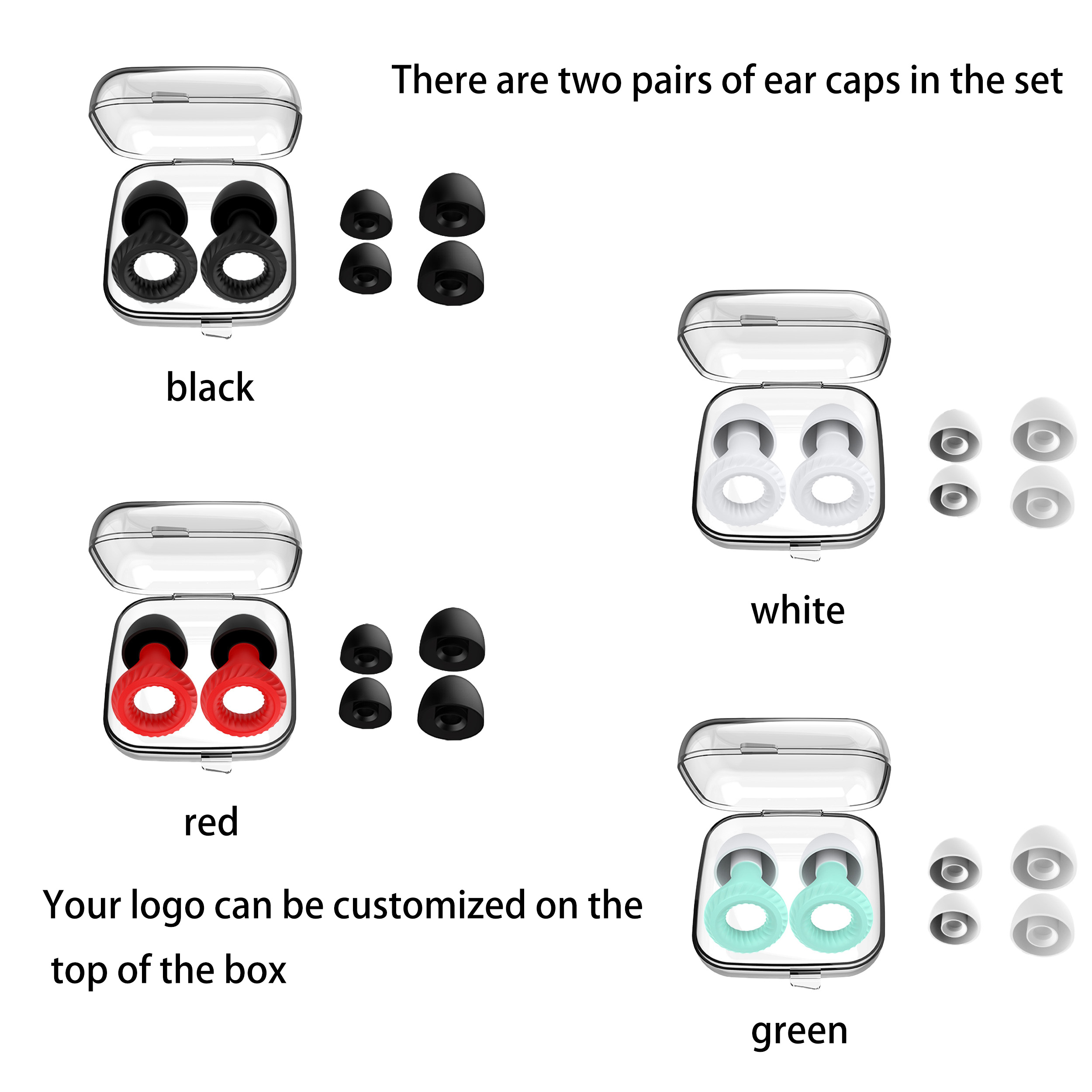 Silicone Soundproof And Noise-Canceling Earbuds 1