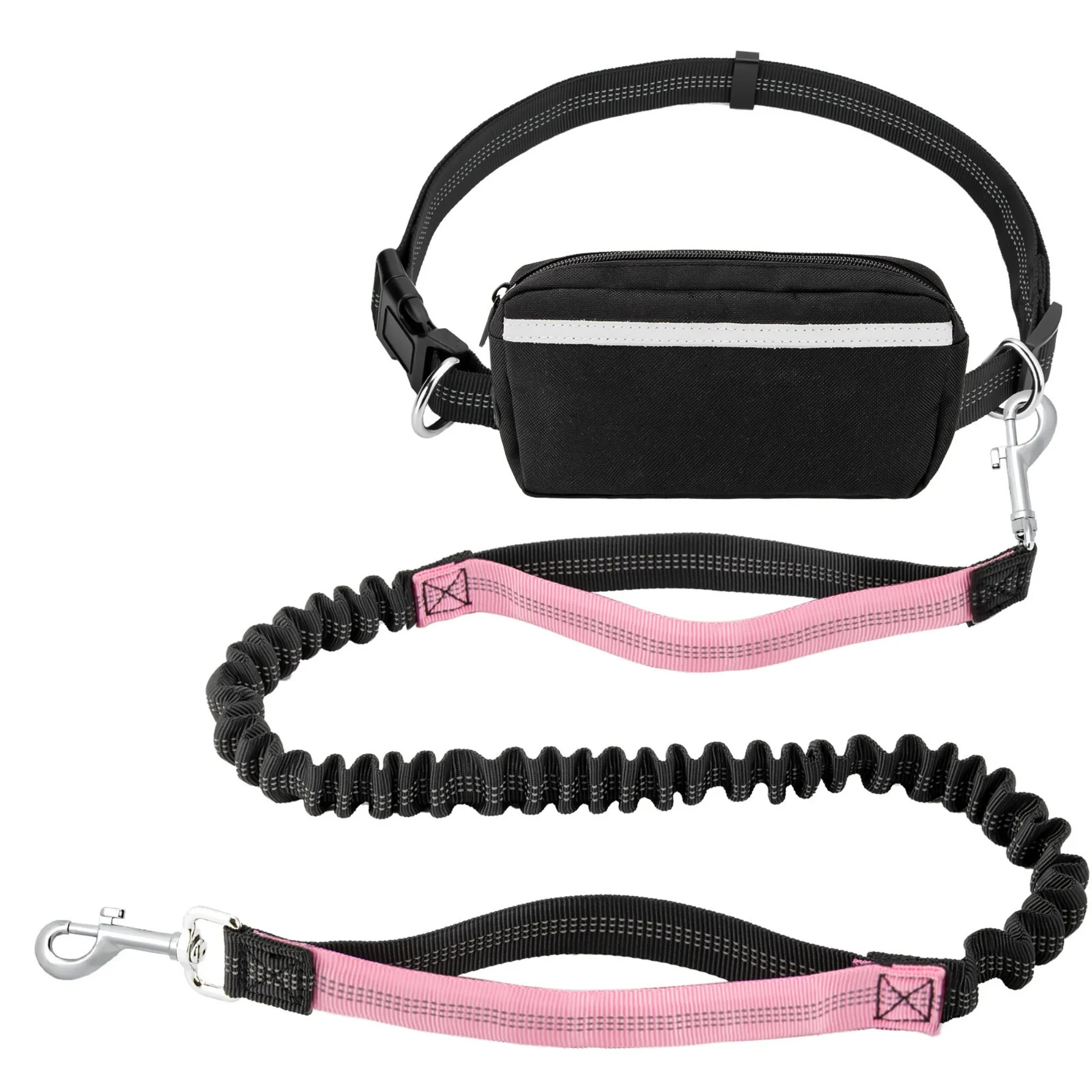 Multi-Functional Retractable Hands-Free Leash Waist Bag 13