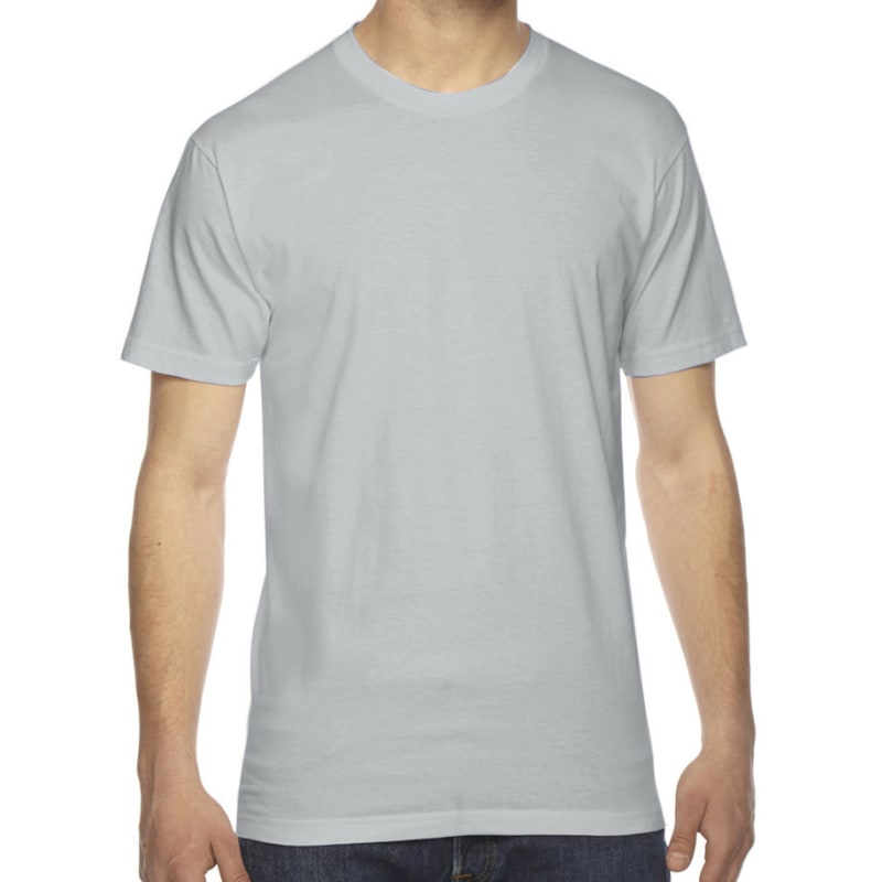 American Apparel Unisex Fine Jersey Short-Sleeve T-Shirt 1