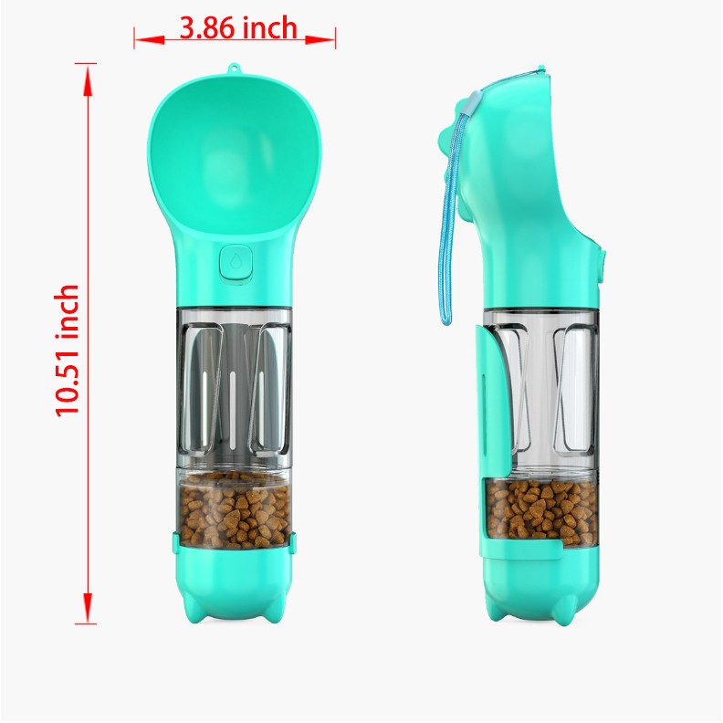Multifunctional Portable Pet Water Bottle Dispenser 2