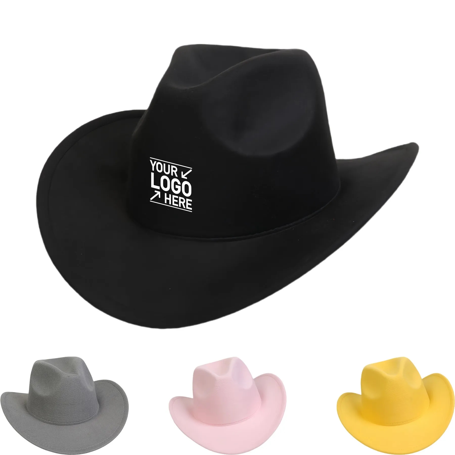 Felt Western Cowboy Hat 10