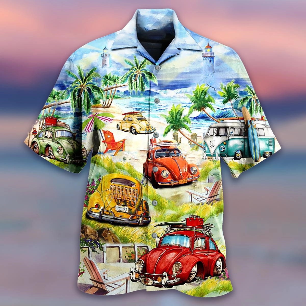 Hot Collection 3D Digital Print Hawaiian Shirt & Summer 2
