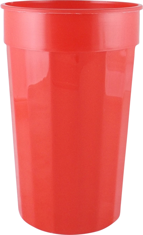 22 oz Fluted Plastic Stadium Cup