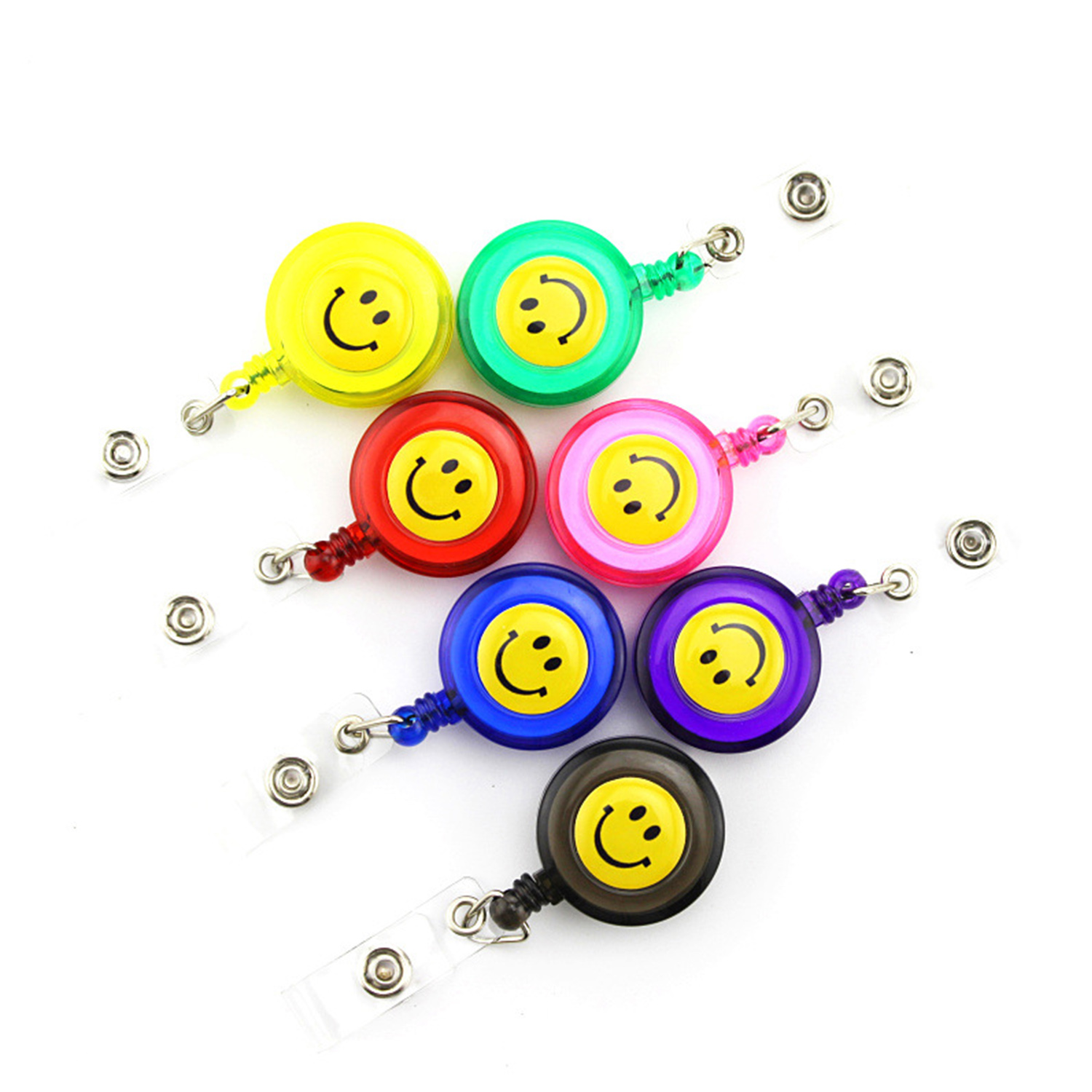 Round Retractable Badge Reel 2