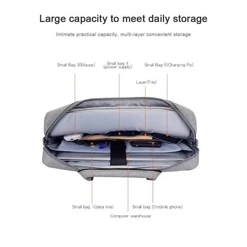 15.6'' Briefcase Laptop Handbag 4
