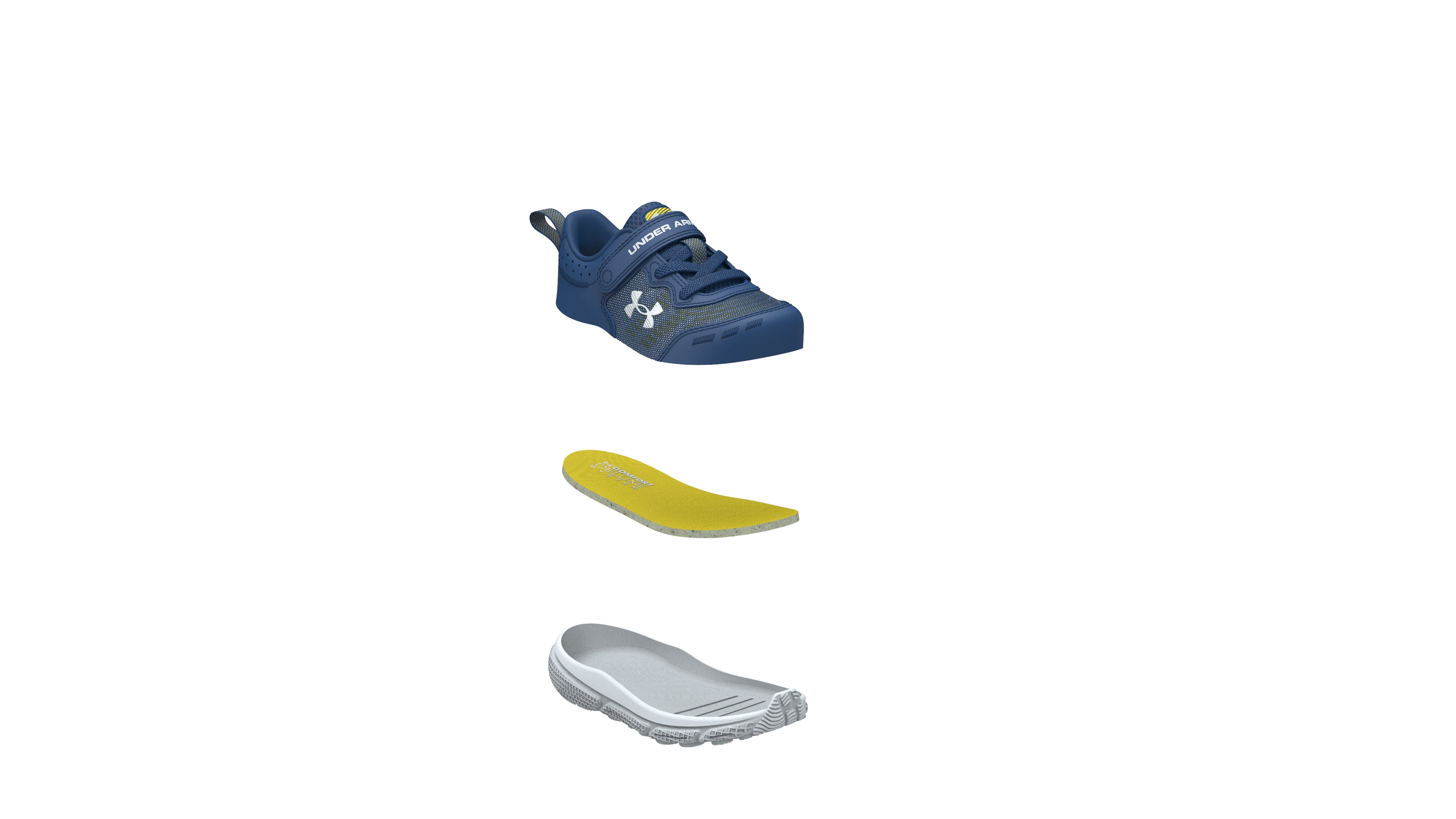 UA Assert 10 Boys' Infant Running Shoes 8