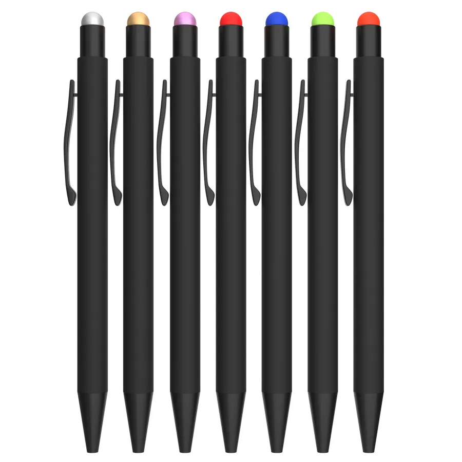 Color Cap Peculiar Metal Ball Pen 2