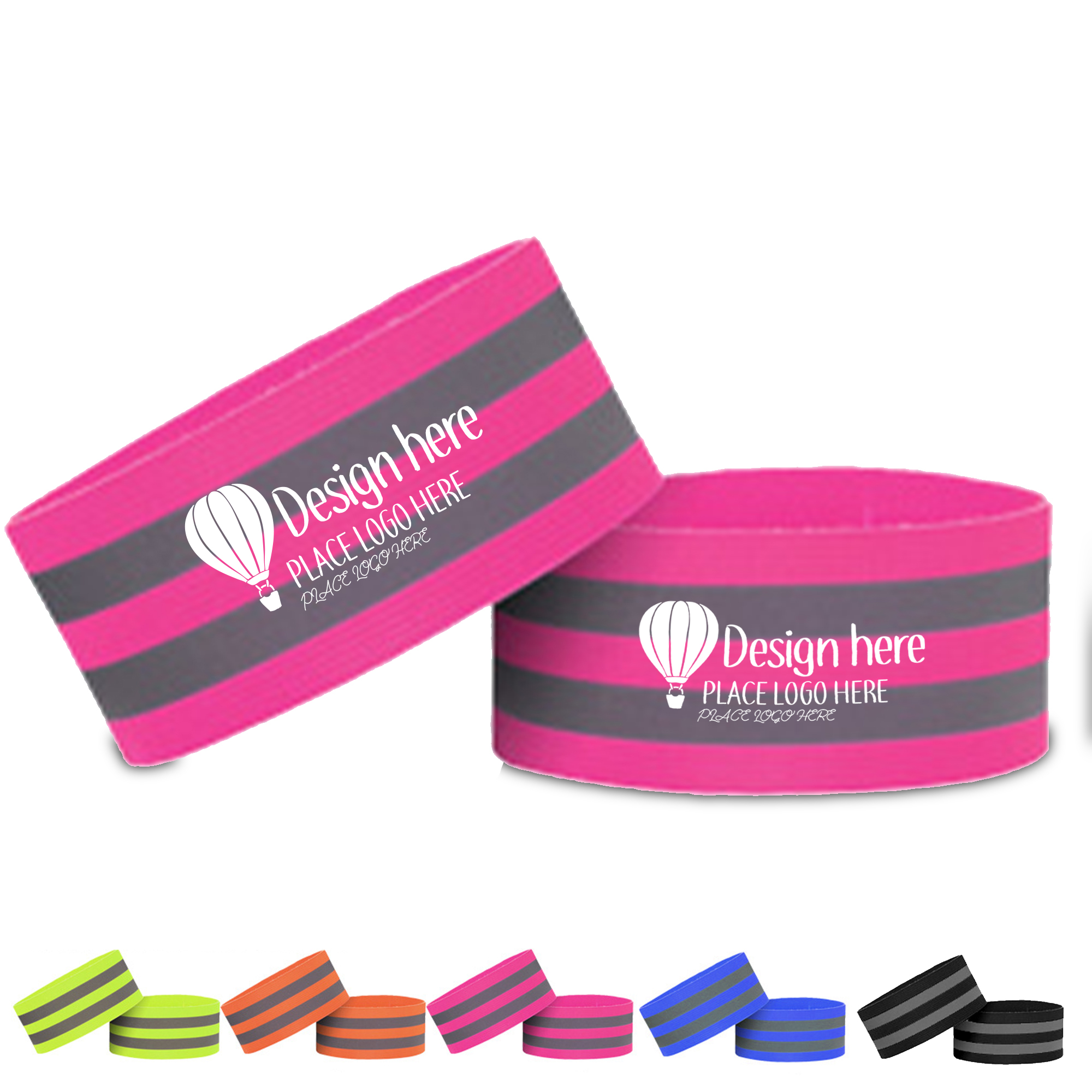 Safety Reflective Armband Legband 2pcs 2