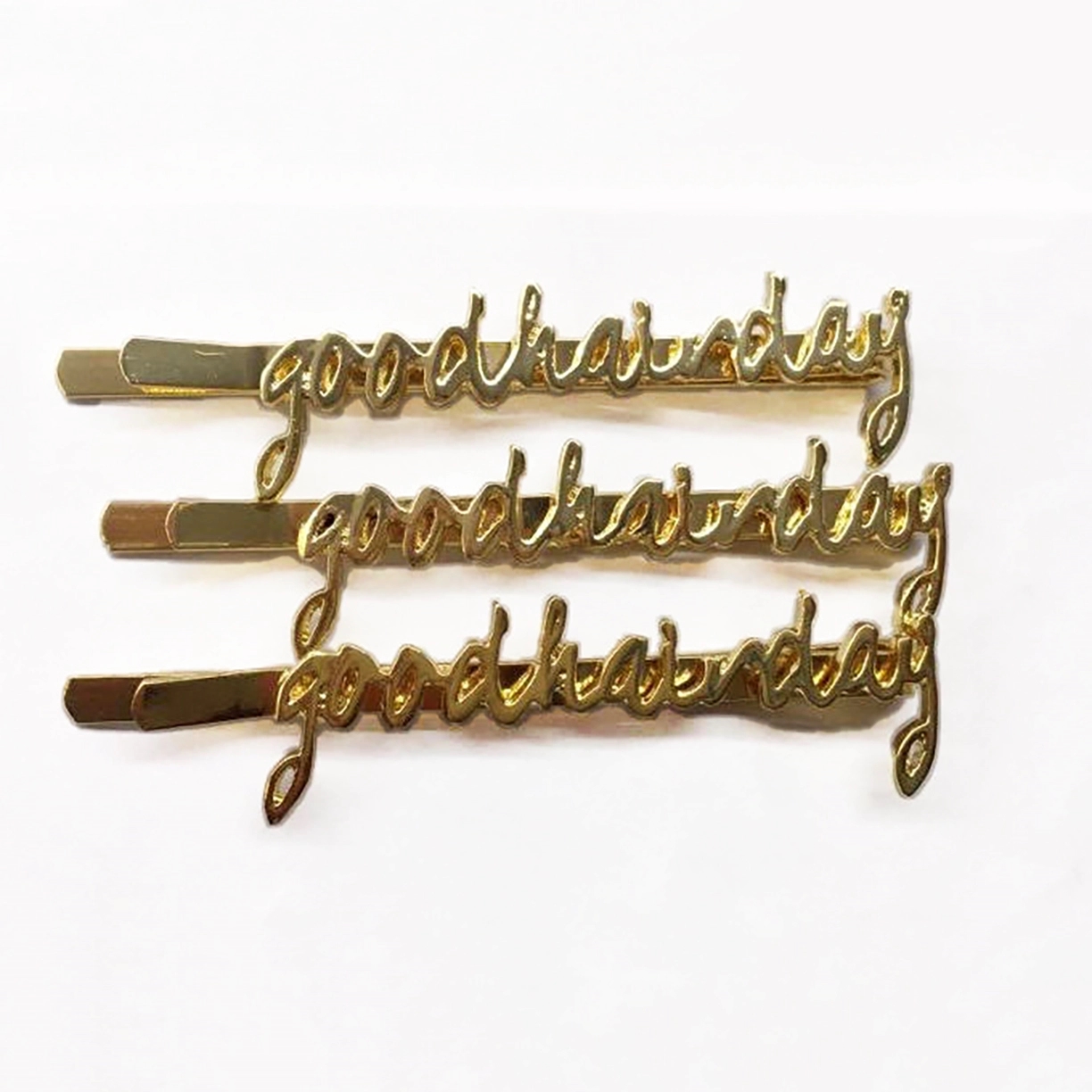 Custom Letter Hair Clip 3