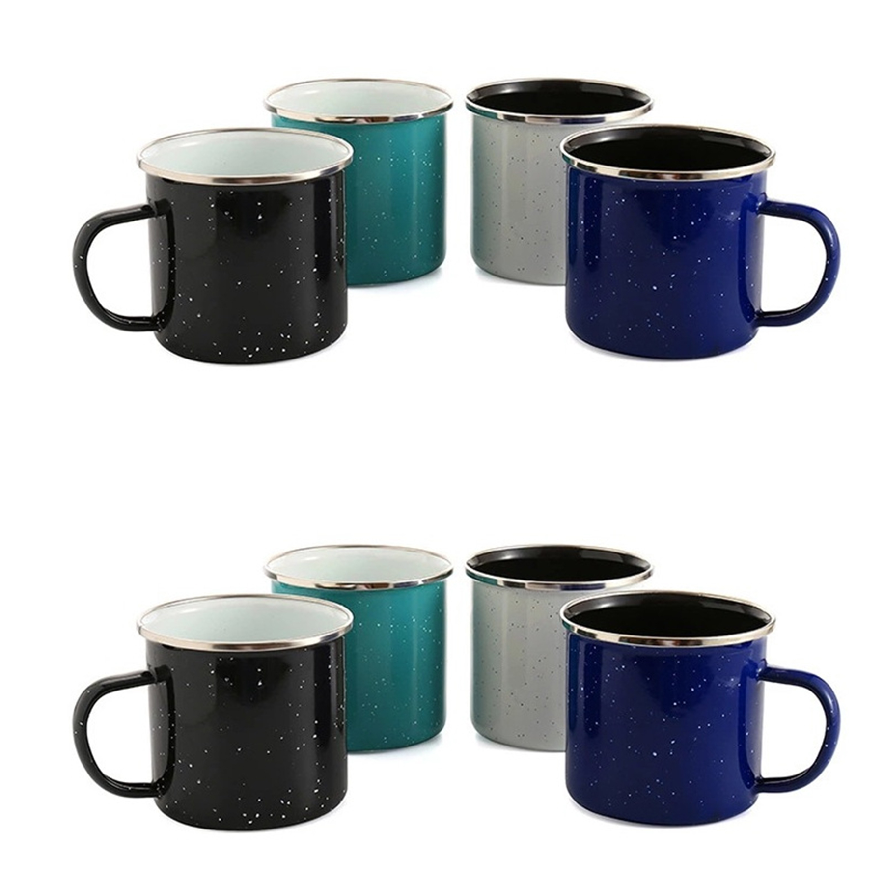 16O Enamel Camping Mugs 2