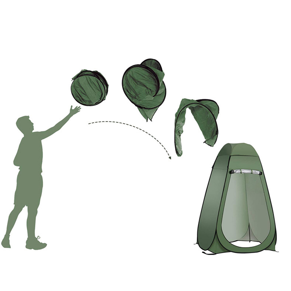Multifunctional Mobile Camping Shower Tent 3