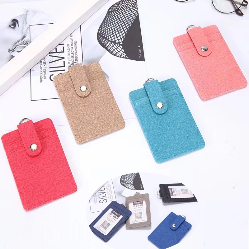 Work Badge Card Cover With Retractable Lanyard 4