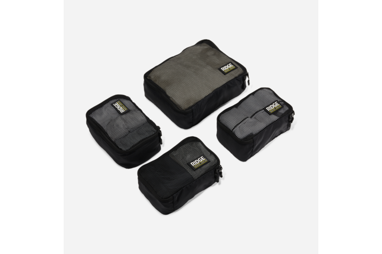 Ridge Packing Cubes - Royal Black 3