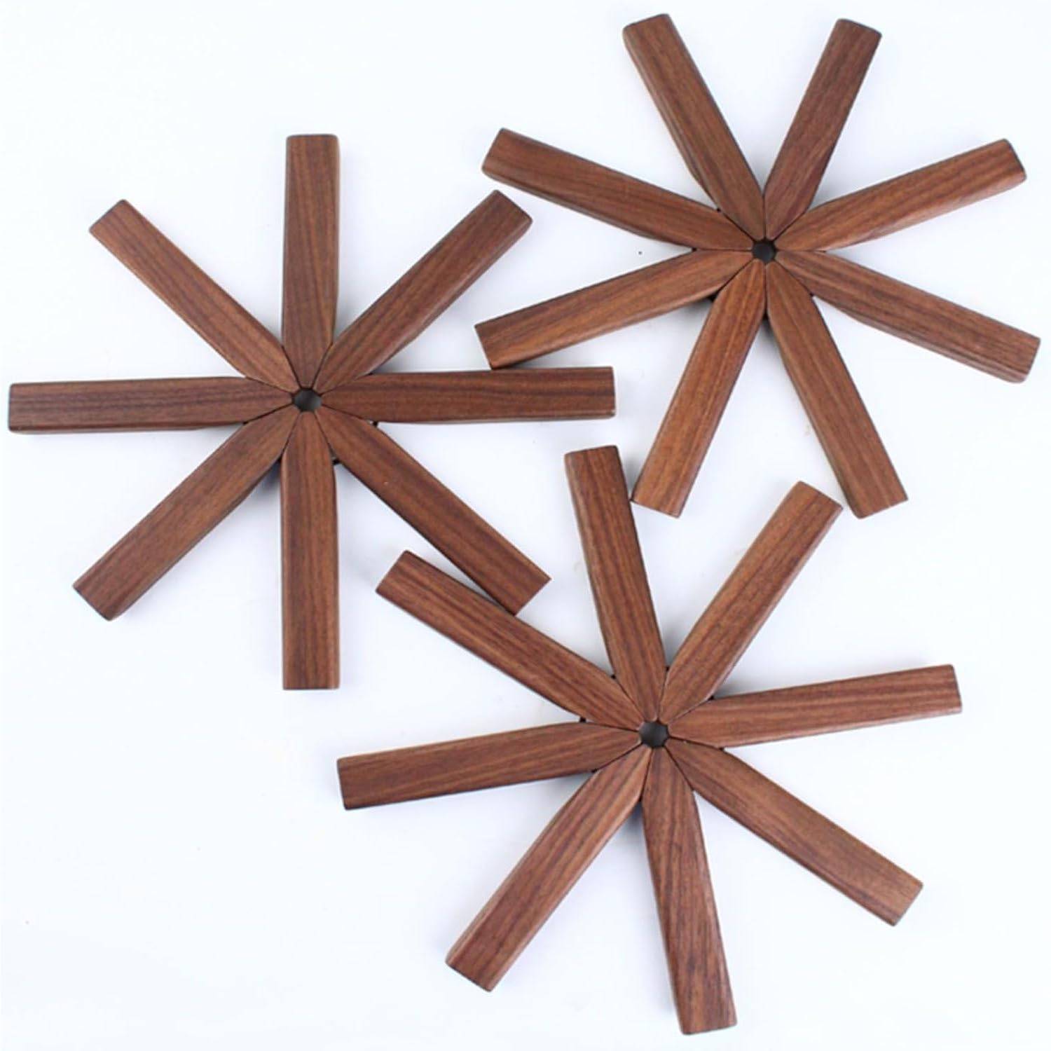 Walnut Wood Coster Pad 5