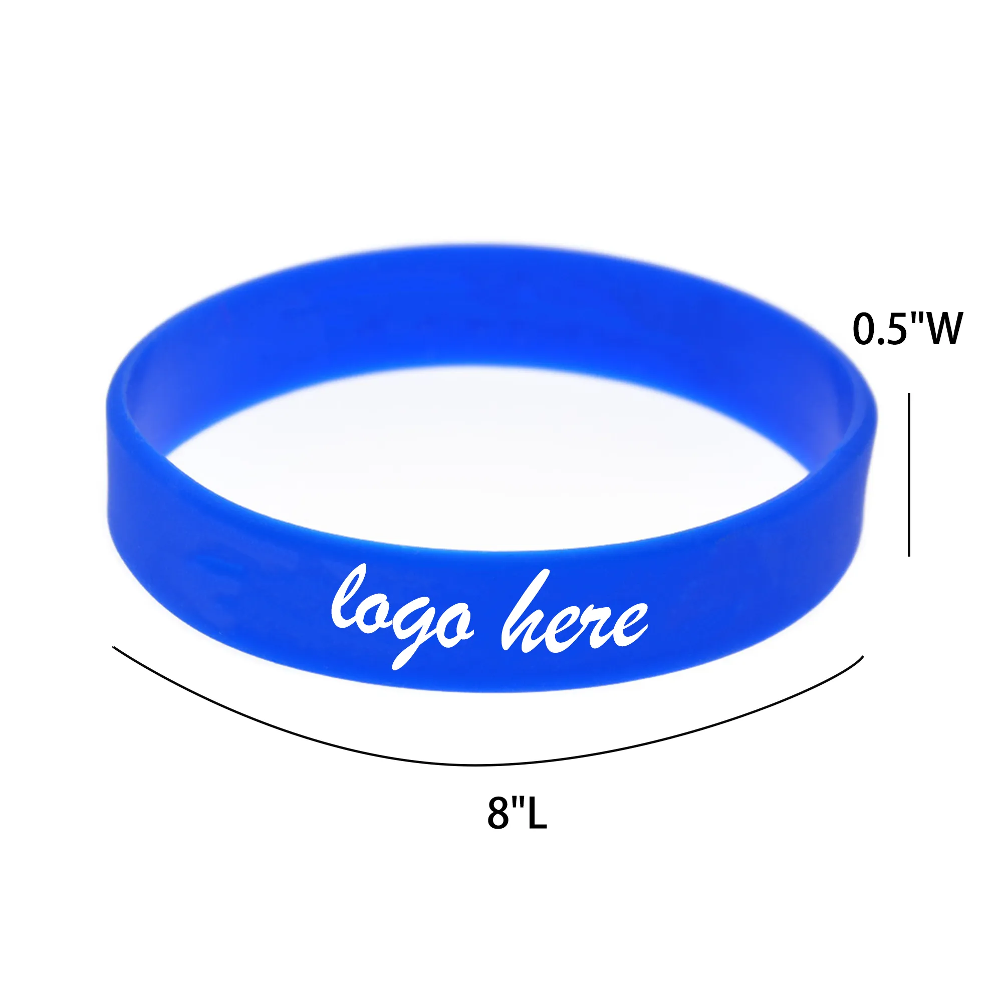 MOQ 30 Silicone Waterproof Sports Decorative Bracelet 2
